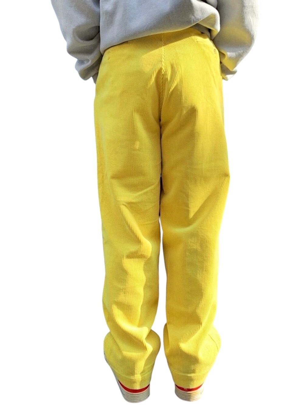 Polo Ralph Lauren Yellow Corduroy Golf Pants Trousers — Fits Women XS/S /Boys XL